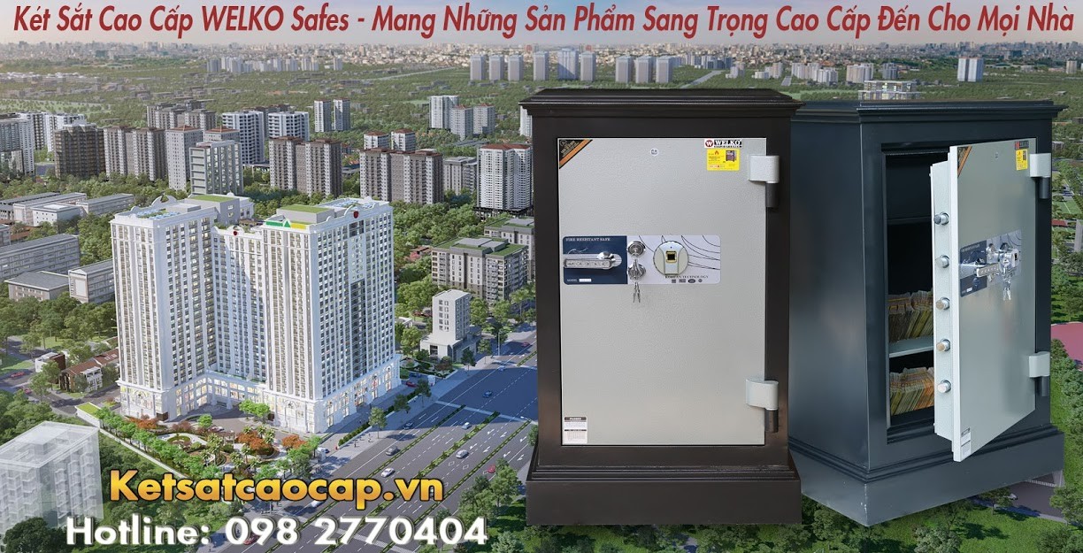 hình ảnh sản phẩm Két Sắt Hồ Chí Minh WELKO X1250 - LED Tròn